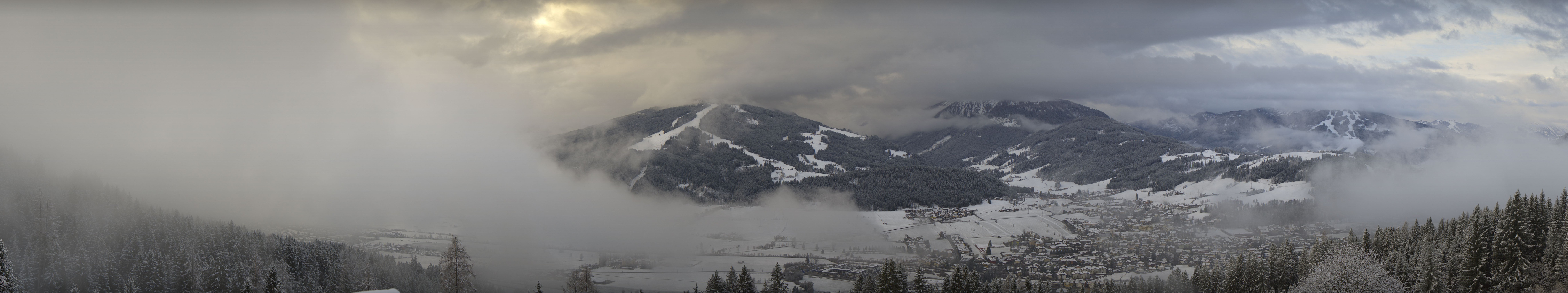 Archiv Foto Webcam Berggasthof Habersattgut: Panoramablick Altenmarkt