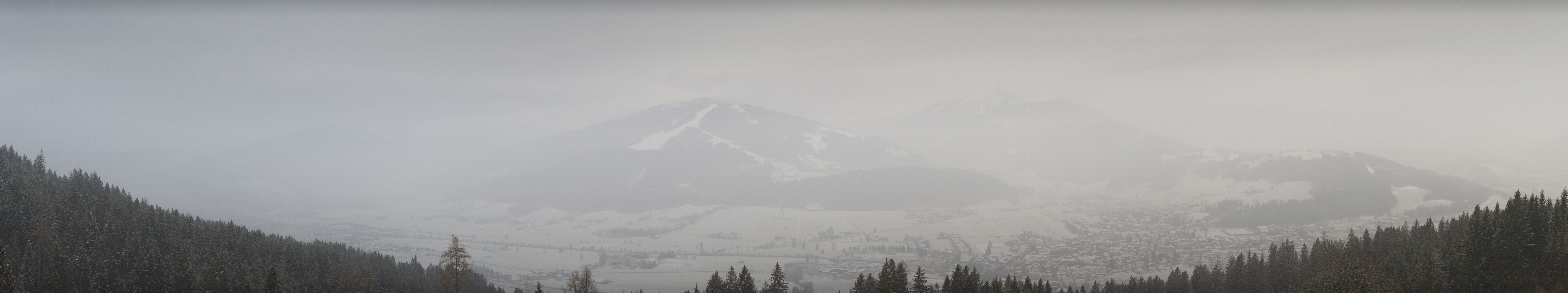 Archiv Foto Webcam Berggasthof Habersattgut: Panoramablick Altenmarkt