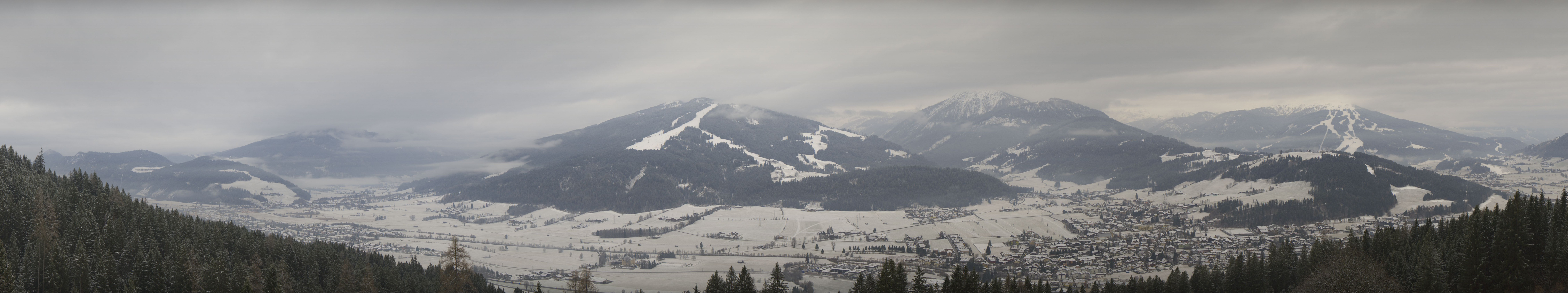Archiv Foto Webcam Berggasthof Habersattgut: Panoramablick Altenmarkt