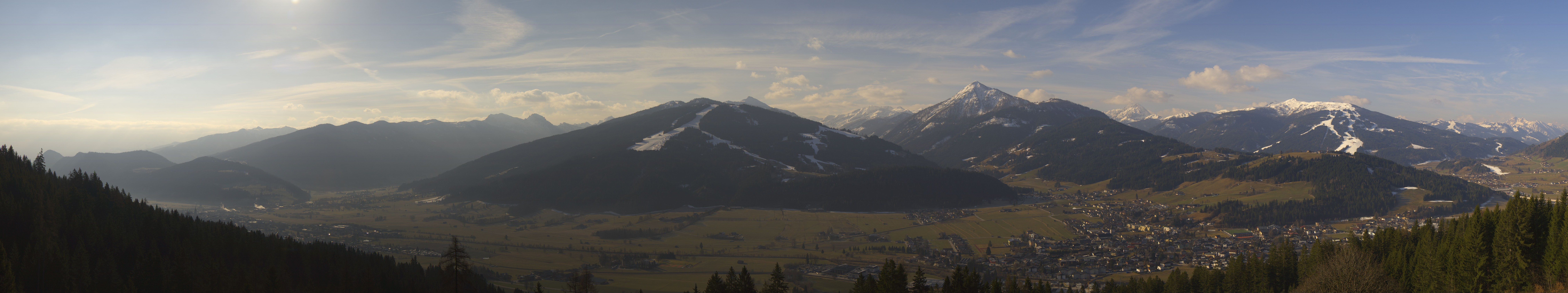 Archiv Foto Webcam Berggasthof Habersattgut: Panoramablick Altenmarkt