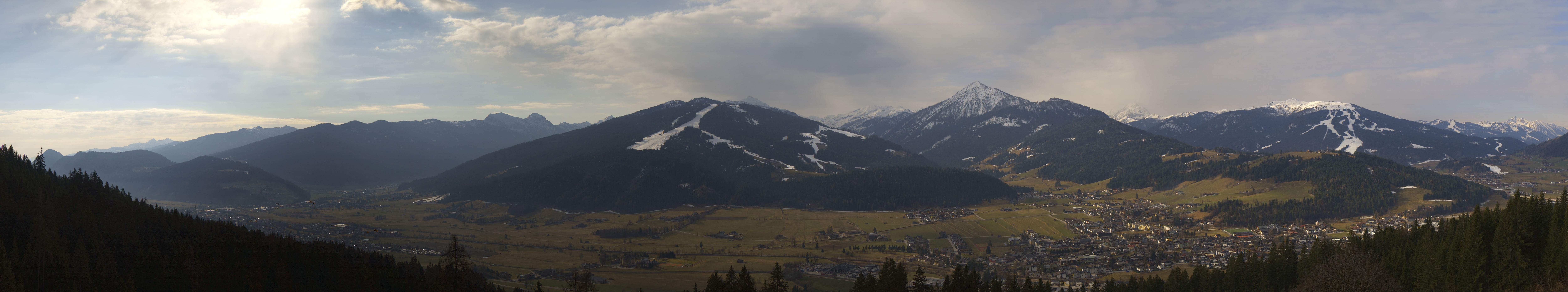 Archiv Foto Webcam Berggasthof Habersattgut: Panoramablick Altenmarkt