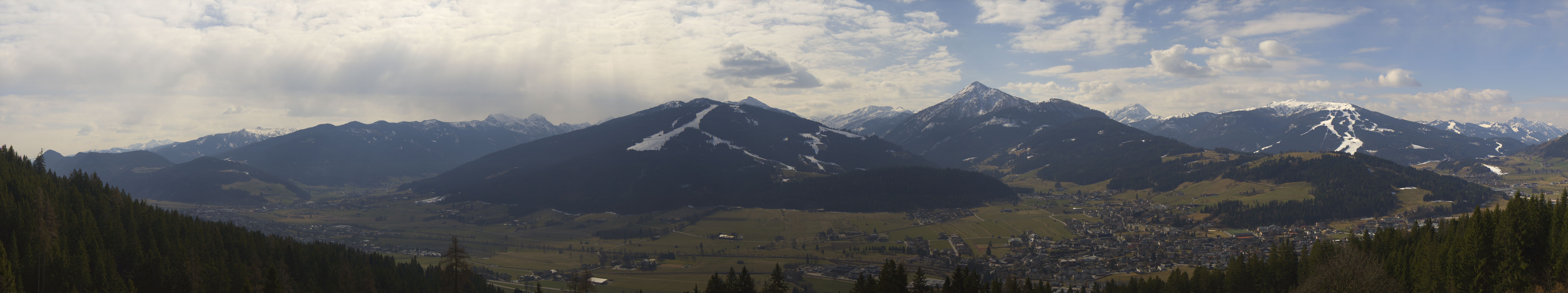 Archiv Foto Webcam Berggasthof Habersattgut: Panoramablick Altenmarkt