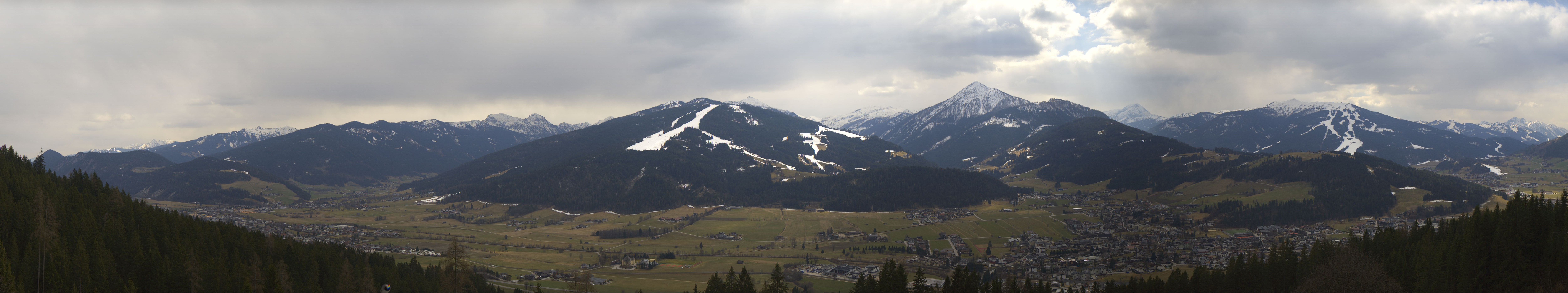 Archiv Foto Webcam Berggasthof Habersattgut: Panoramablick Altenmarkt