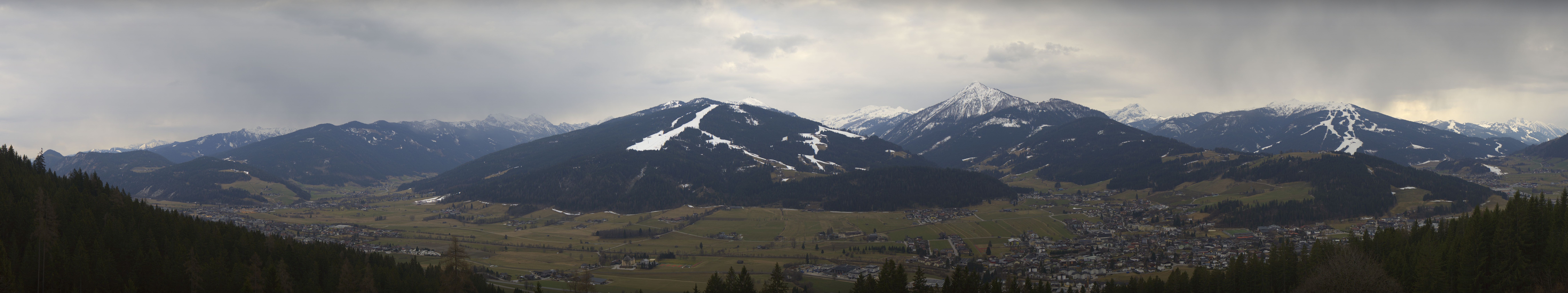 Archiv Foto Webcam Berggasthof Habersattgut: Panoramablick Altenmarkt