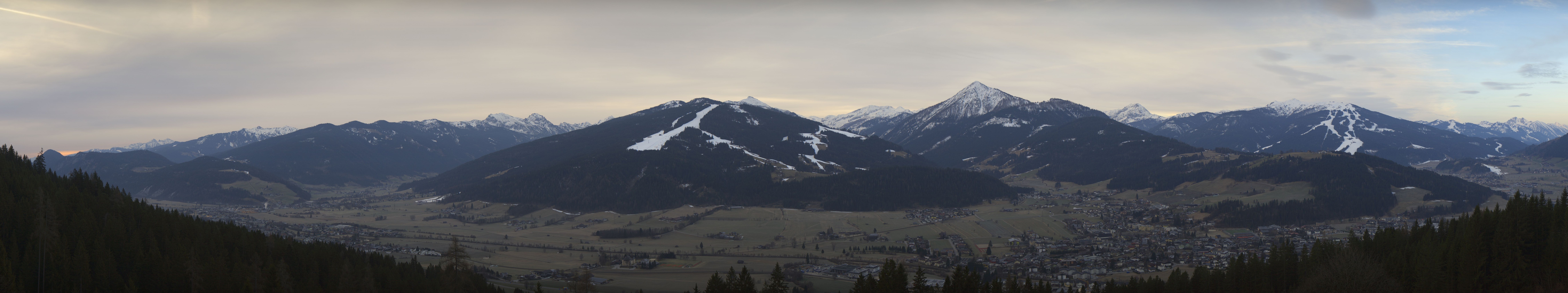 Archiv Foto Webcam Berggasthof Habersattgut: Panoramablick Altenmarkt