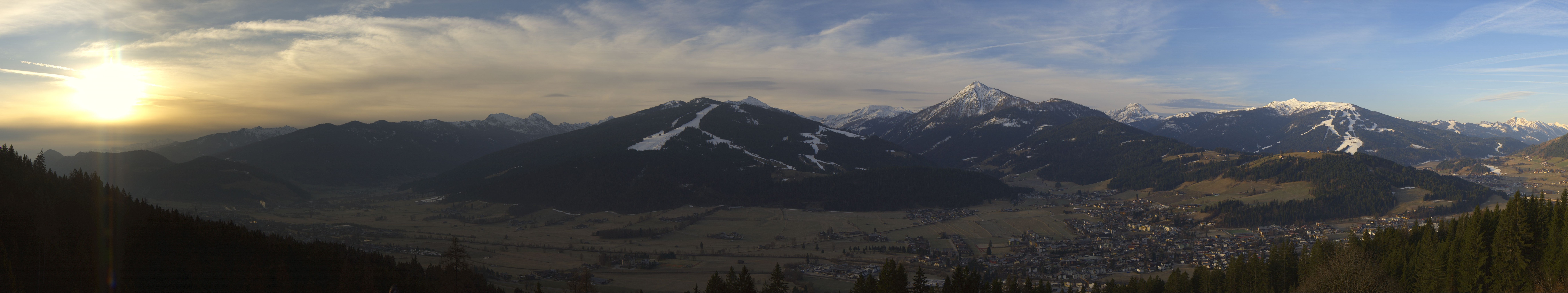 Archiv Foto Webcam Berggasthof Habersattgut: Panoramablick Altenmarkt