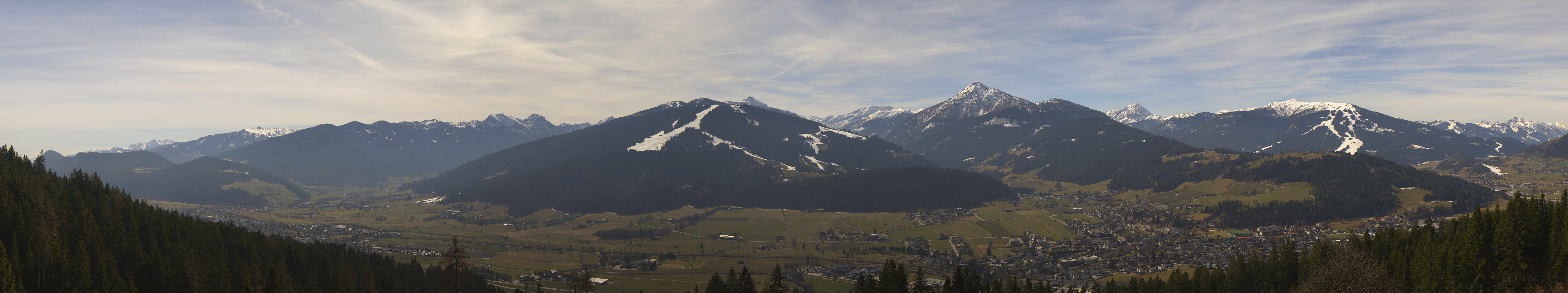 Archiv Foto Webcam Berggasthof Habersattgut: Panoramablick Altenmarkt