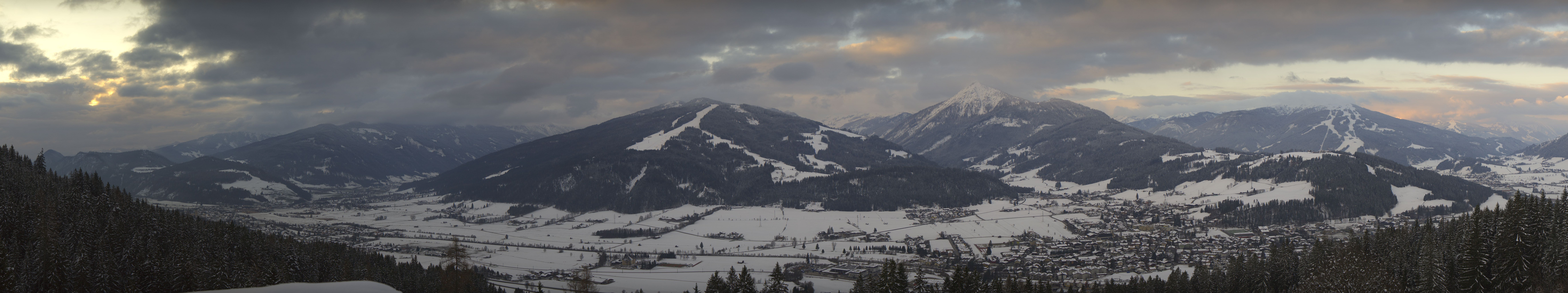 Archiv Foto Webcam Berggasthof Habersattgut: Panoramablick Altenmarkt