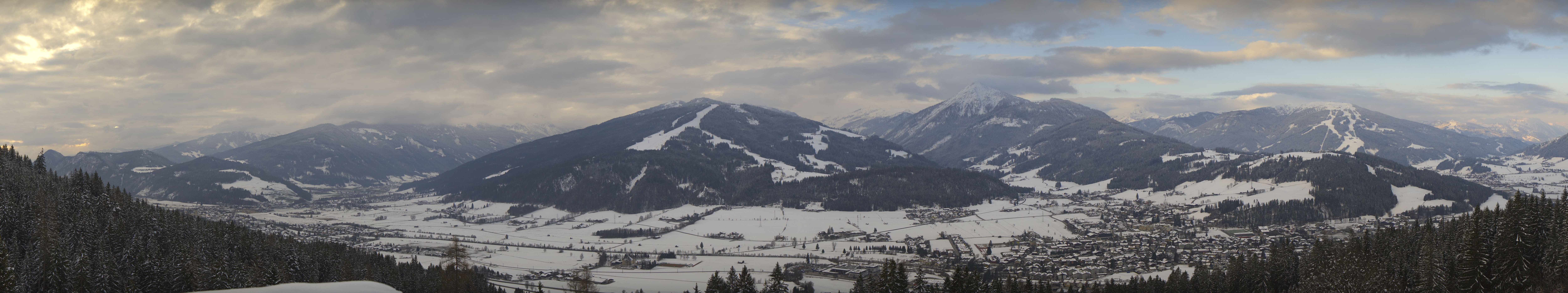 Archiv Foto Webcam Berggasthof Habersattgut: Panoramablick Altenmarkt
