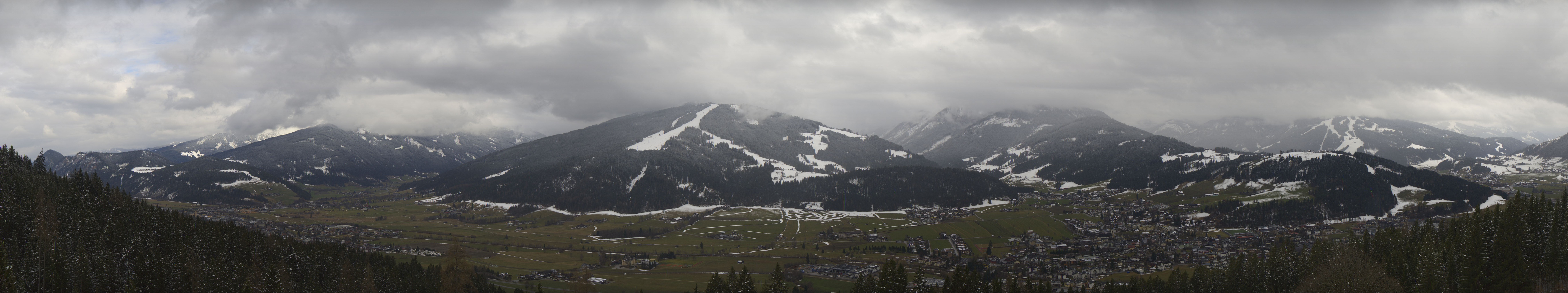 Archiv Foto Webcam Berggasthof Habersattgut: Panoramablick Altenmarkt