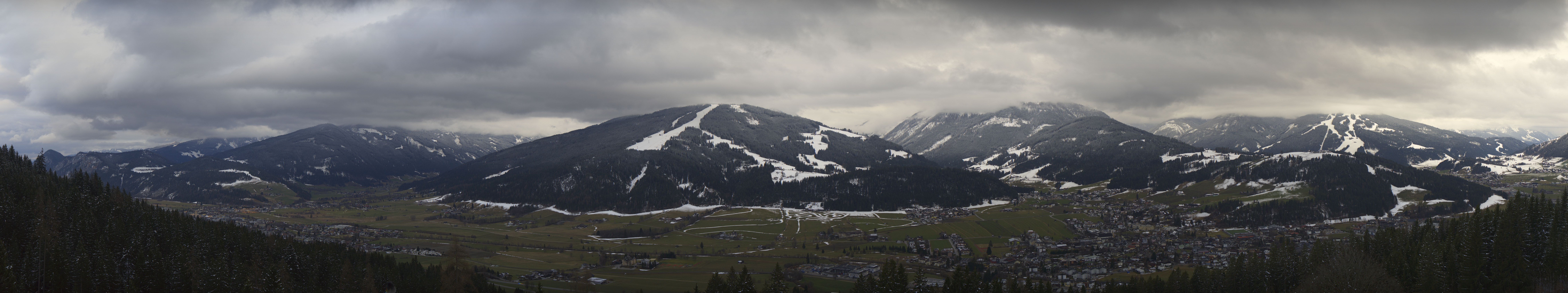 Archiv Foto Webcam Berggasthof Habersattgut: Panoramablick Altenmarkt