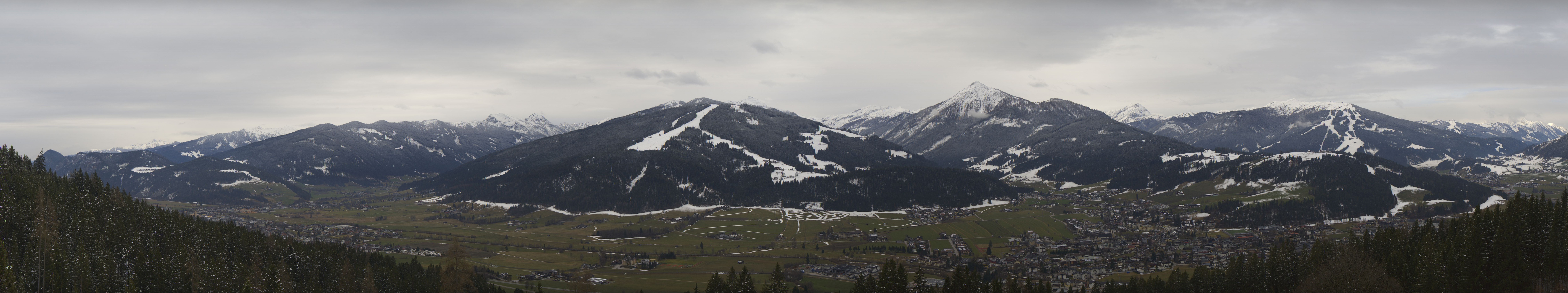 Archiv Foto Webcam Berggasthof Habersattgut: Panoramablick Altenmarkt