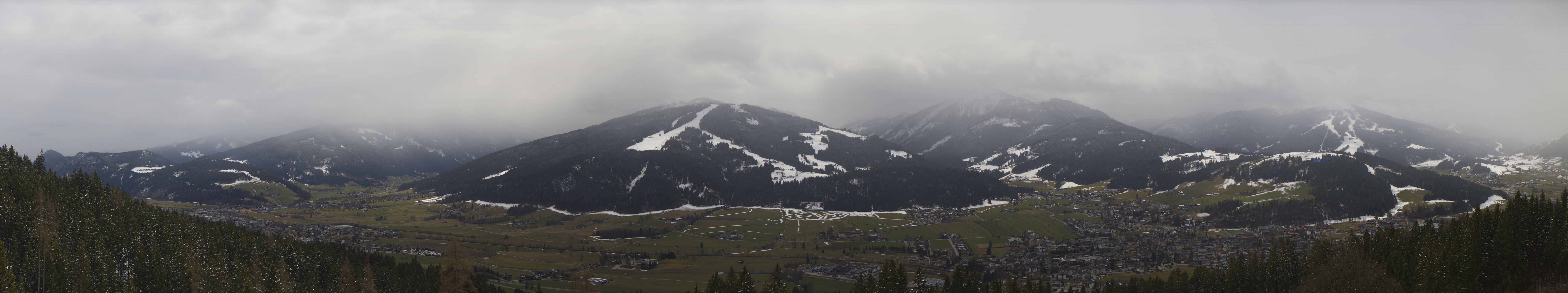 Archiv Foto Webcam Berggasthof Habersattgut: Panoramablick Altenmarkt