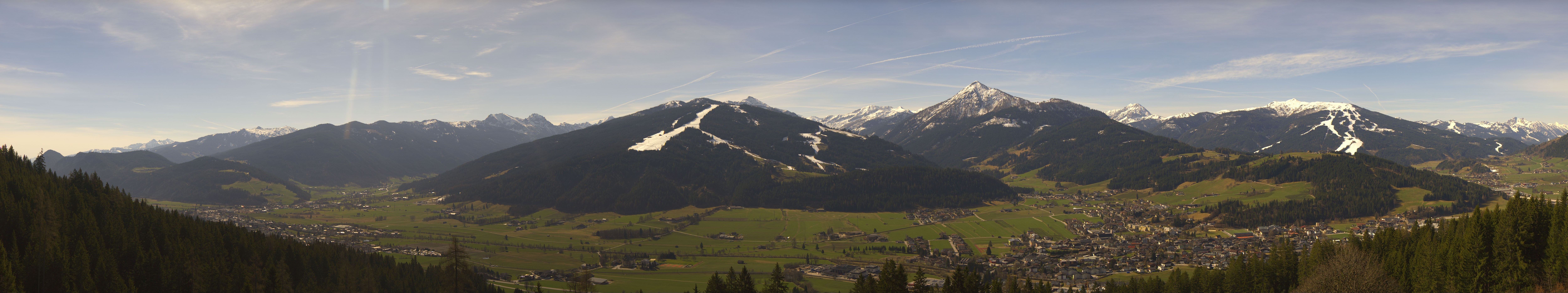 Archiv Foto Webcam Berggasthof Habersattgut: Panoramablick Altenmarkt