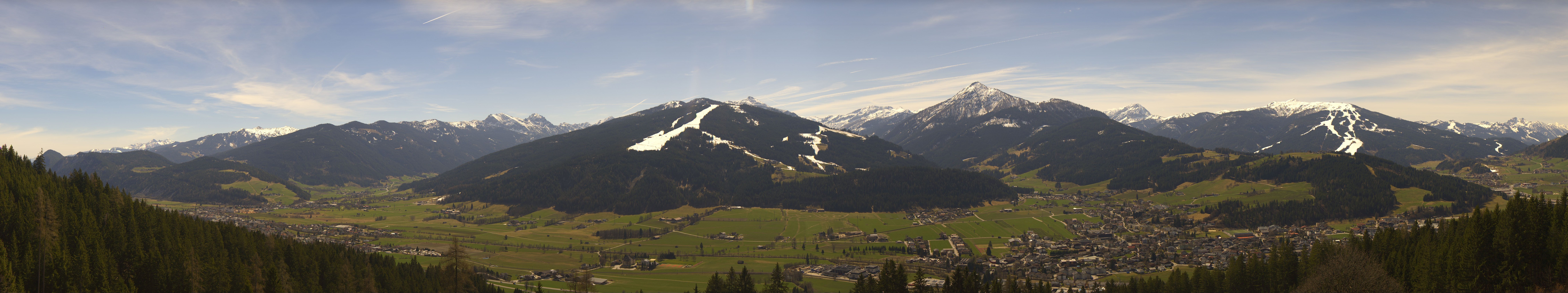 Archiv Foto Webcam Berggasthof Habersattgut: Panoramablick Altenmarkt