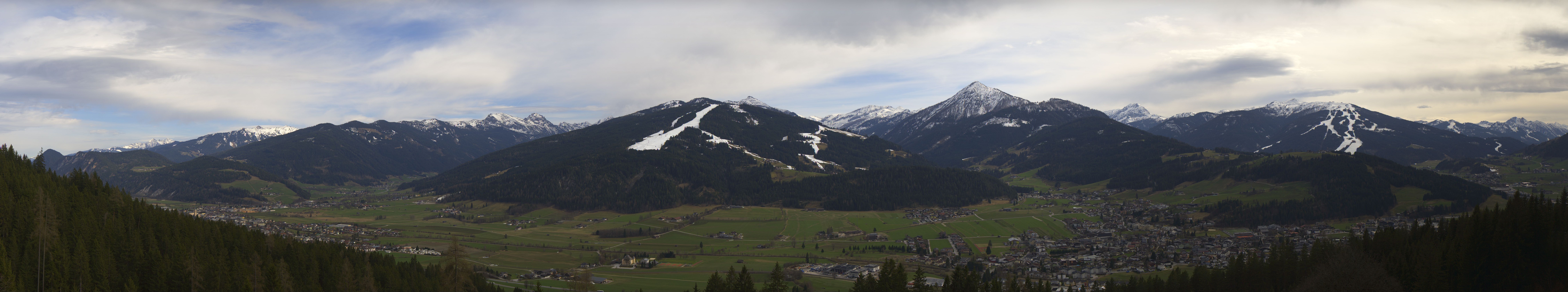 Archiv Foto Webcam Berggasthof Habersattgut: Panoramablick Altenmarkt