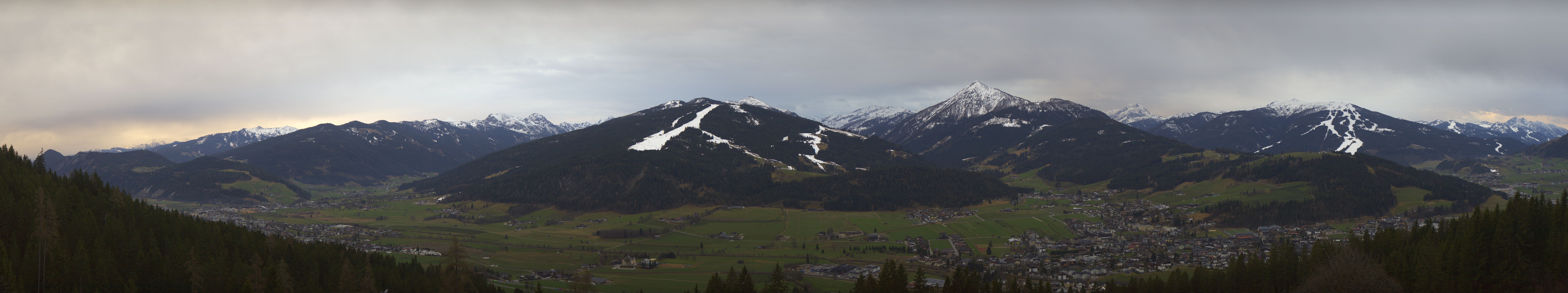 Archiv Foto Webcam Berggasthof Habersattgut: Panoramablick Altenmarkt
