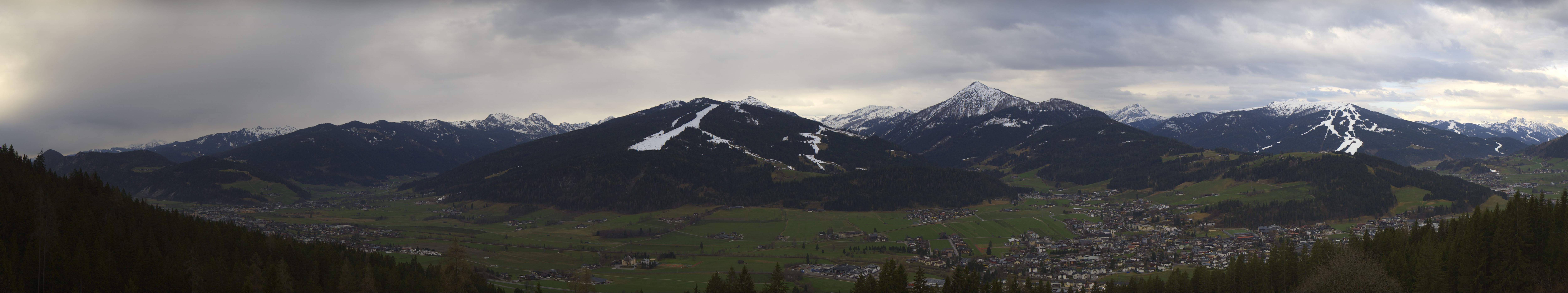 Archiv Foto Webcam Berggasthof Habersattgut: Panoramablick Altenmarkt