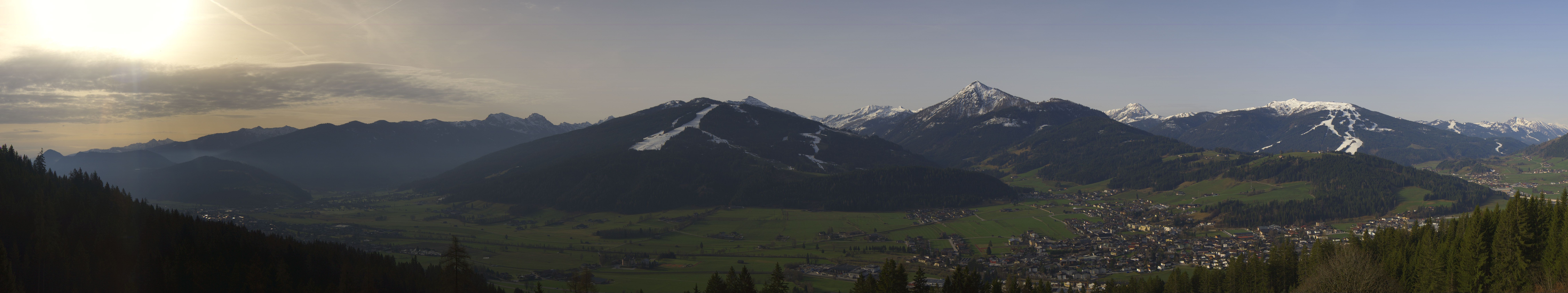 Archived image Webcam Enjoy the view from the 'Berggasthof Habersattgut' into the Enns valley