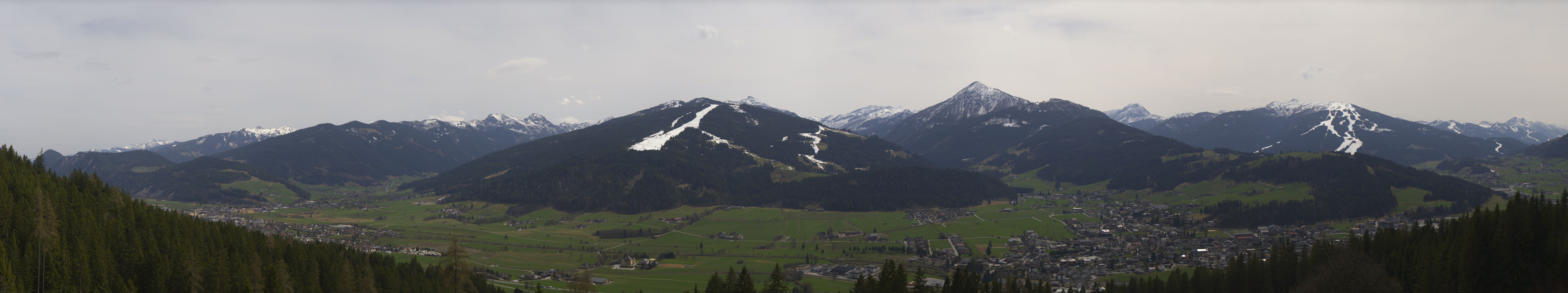 Archived image Webcam Enjoy the view from the 'Berggasthof Habersattgut' into the Enns valley