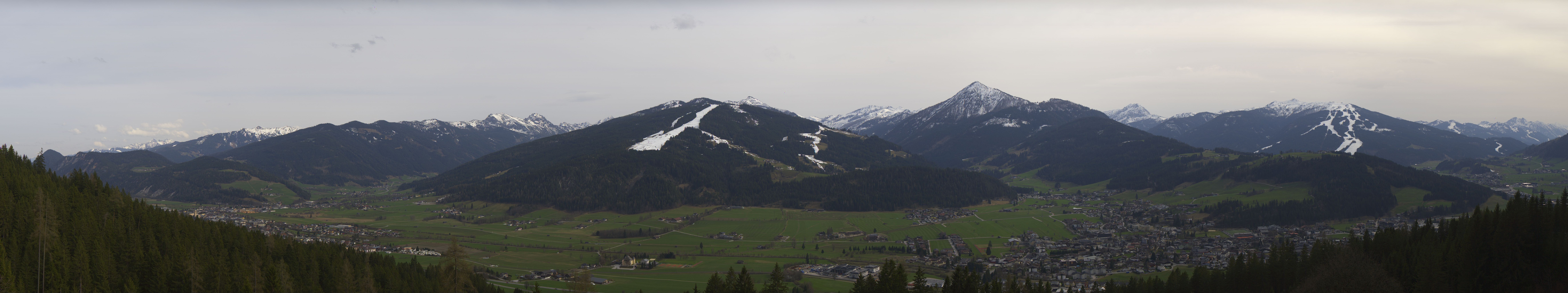 Archived image Webcam Enjoy the view from the 'Berggasthof Habersattgut' into the Enns valley