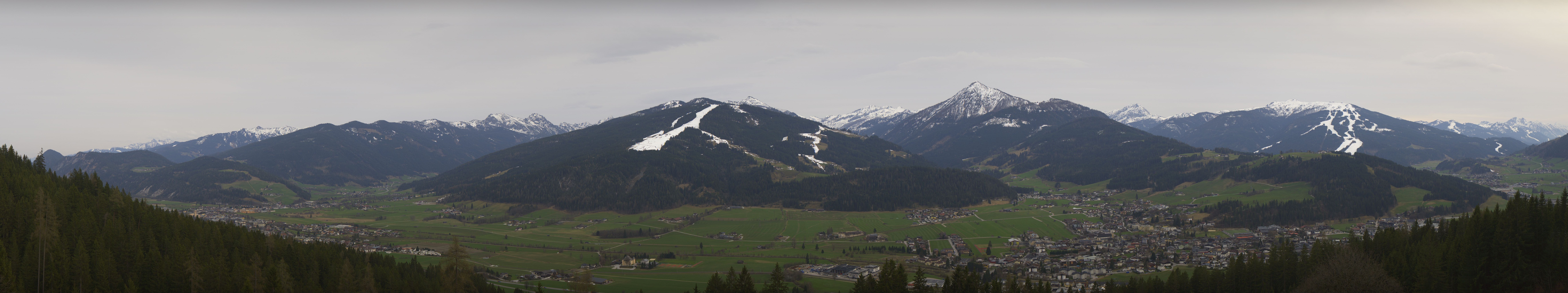 Archived image Webcam Enjoy the view from the 'Berggasthof Habersattgut' into the Enns valley