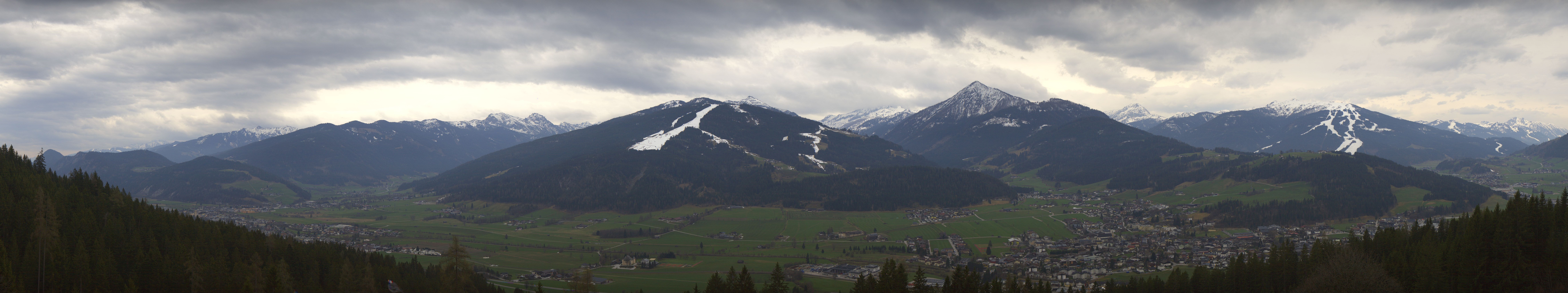 Archiv Foto Webcam Berggasthof Habersattgut: Panoramablick Altenmarkt