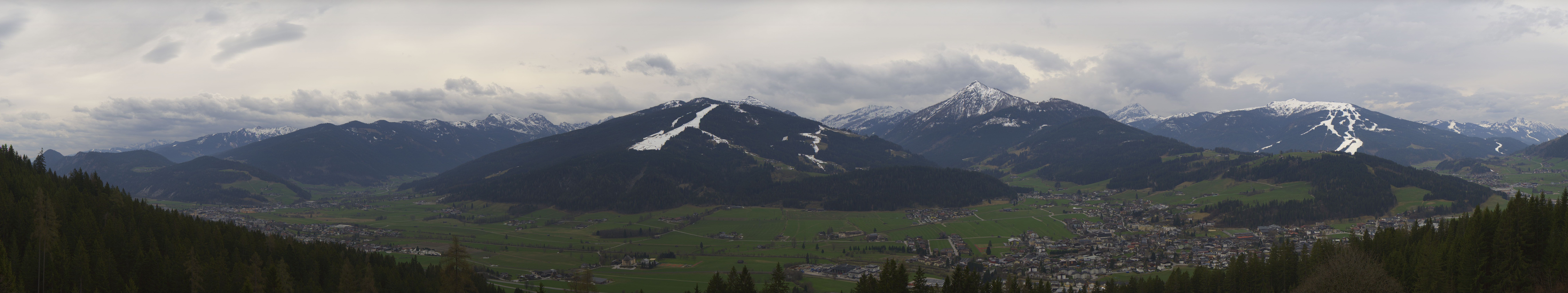 Archiv Foto Webcam Berggasthof Habersattgut: Panoramablick Altenmarkt