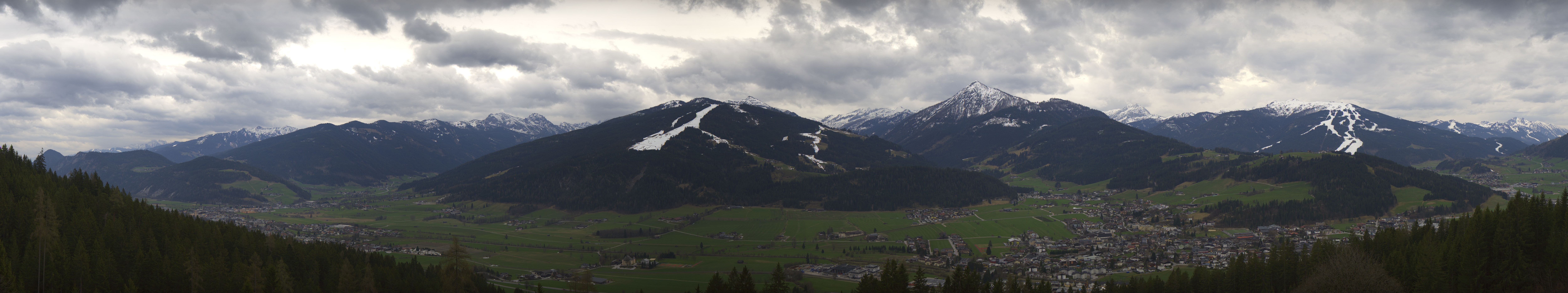 Archived image Webcam Enjoy the view from the 'Berggasthof Habersattgut' into the Enns valley