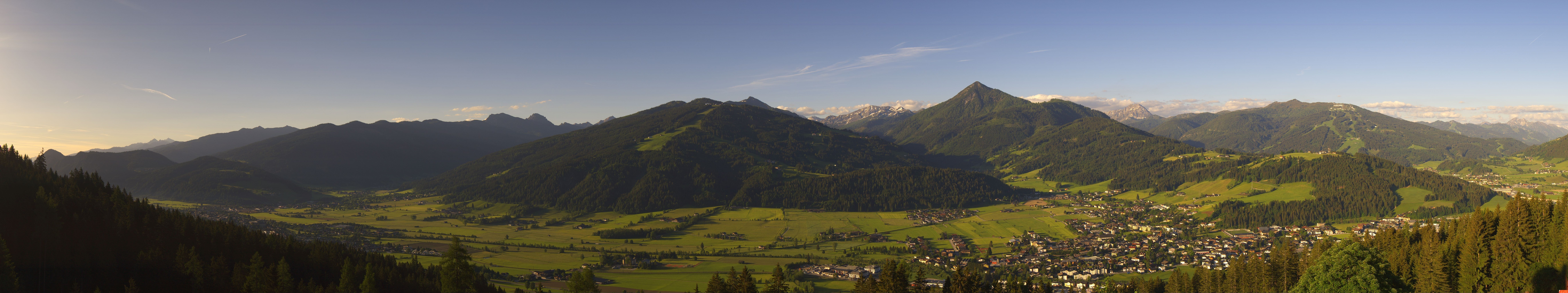 Archived image Webcam Enjoy the view from the 'Berggasthof Habersattgut' into the Enns valley