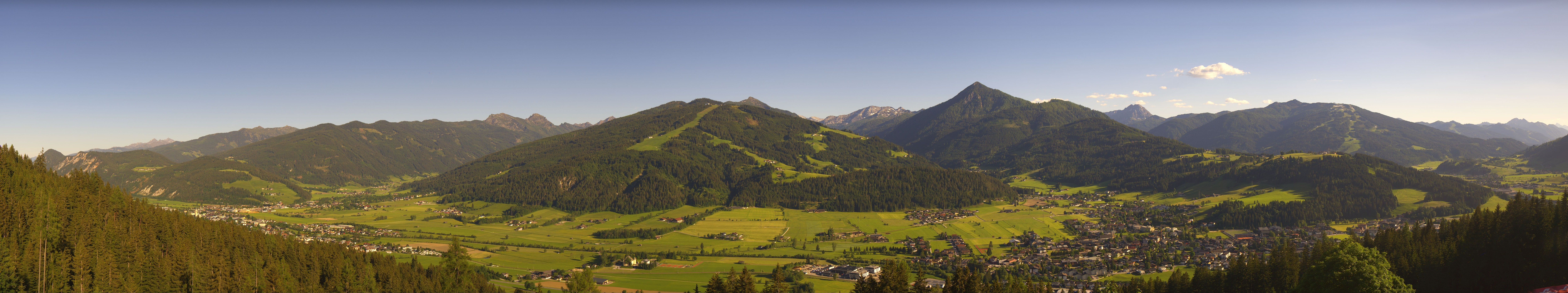 Archived image Webcam Enjoy the view from the 'Berggasthof Habersattgut' into the Enns valley