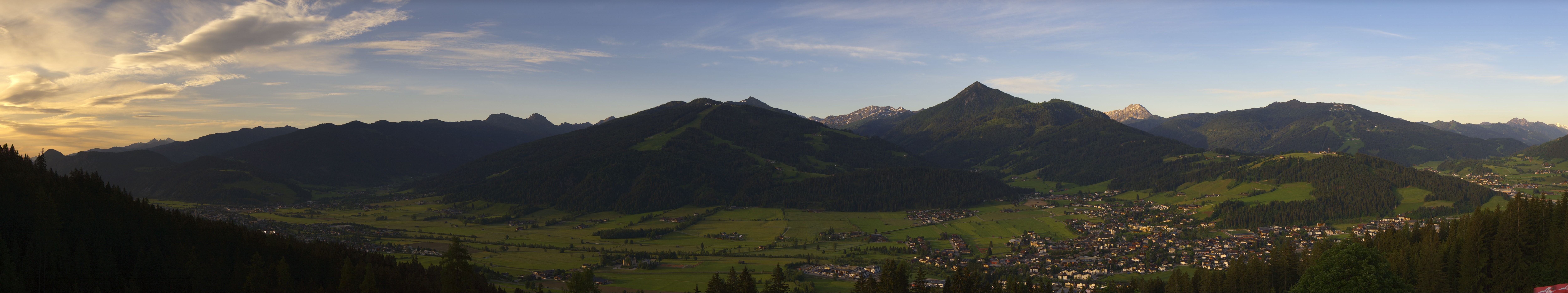 Archiv Foto Webcam Berggasthof Habersattgut: Panoramablick Altenmarkt
