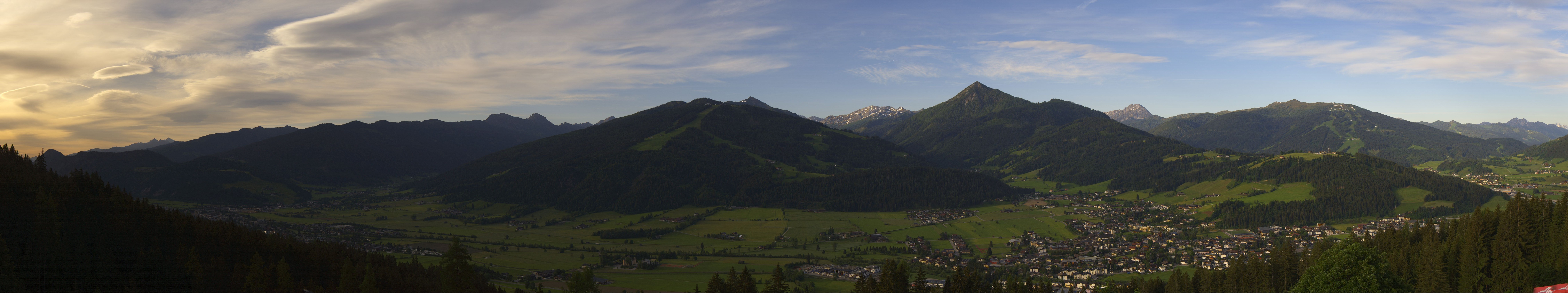 Archiv Foto Webcam Berggasthof Habersattgut: Panoramablick Altenmarkt