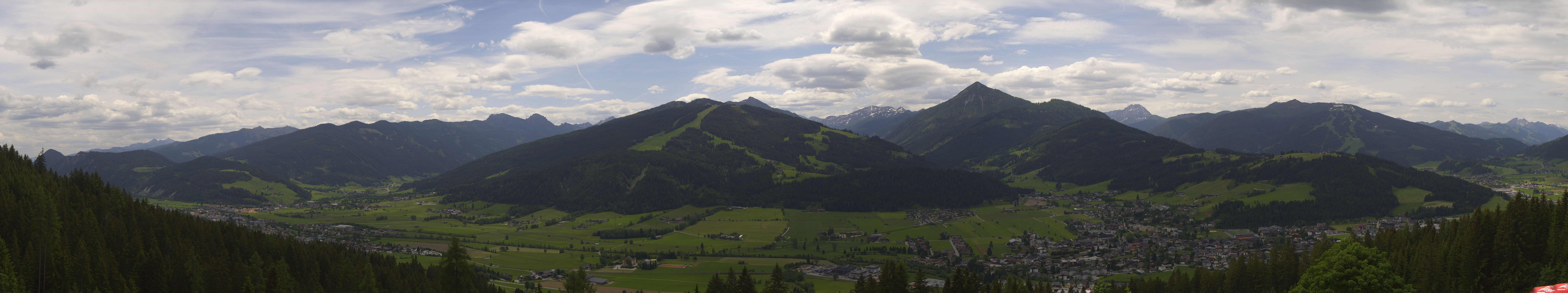 Archived image Webcam Enjoy the view from the 'Berggasthof Habersattgut' into the Enns valley