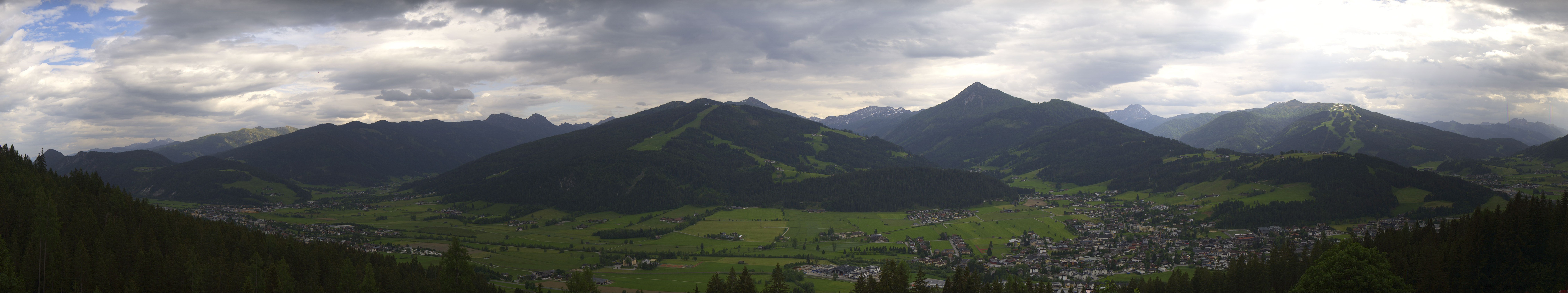 Archived image Webcam Enjoy the view from the 'Berggasthof Habersattgut' into the Enns valley