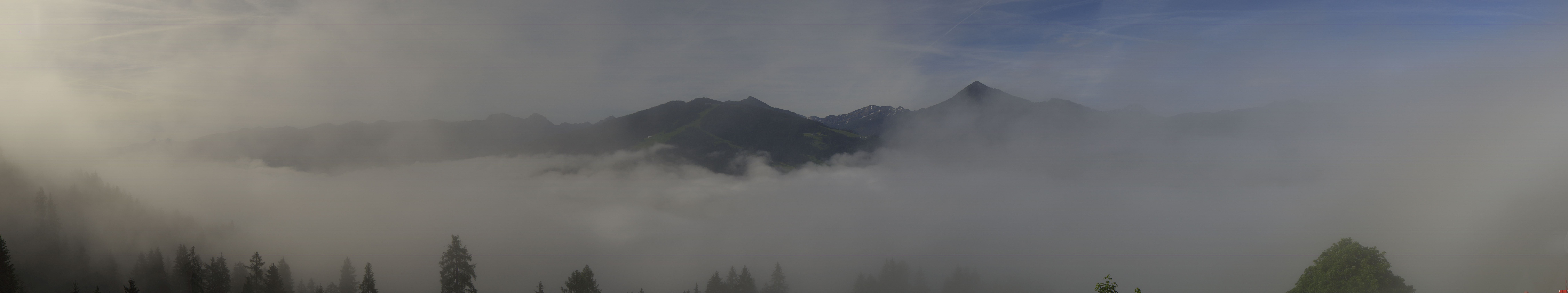 Archiv Foto Webcam Berggasthof Habersattgut: Panoramablick Altenmarkt