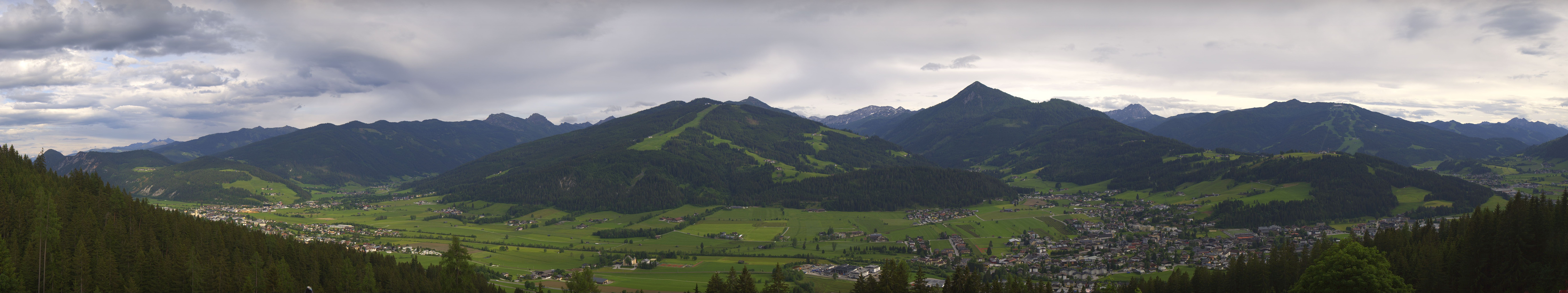 Archiv Foto Webcam Berggasthof Habersattgut: Panoramablick Altenmarkt