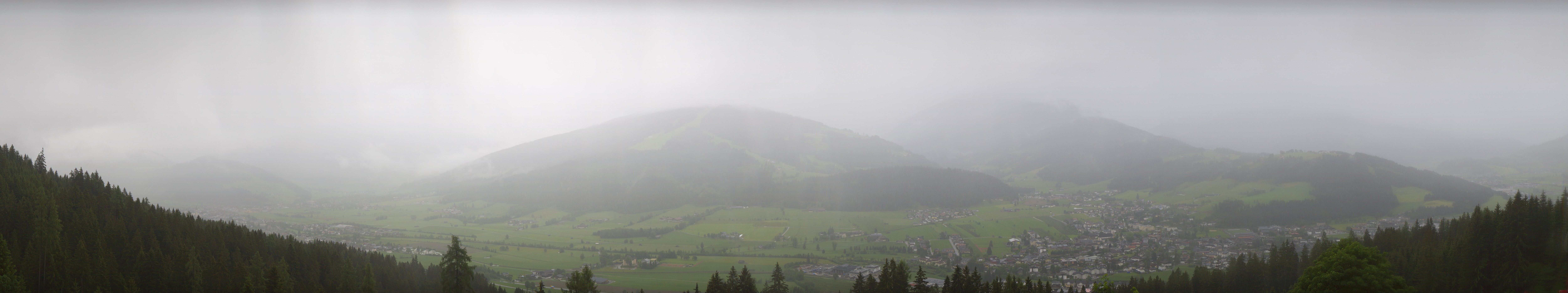 Archiv Foto Webcam Berggasthof Habersattgut: Panoramablick Altenmarkt