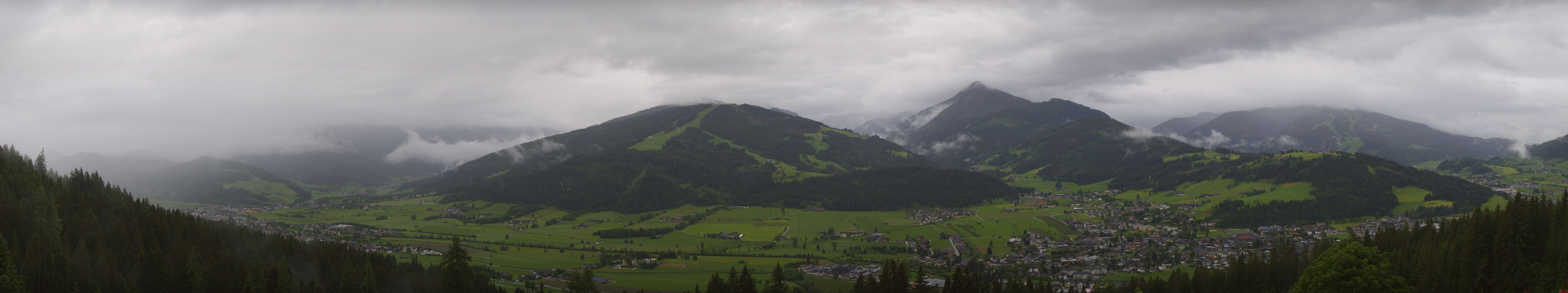 Archiv Foto Webcam Berggasthof Habersattgut: Panoramablick Altenmarkt