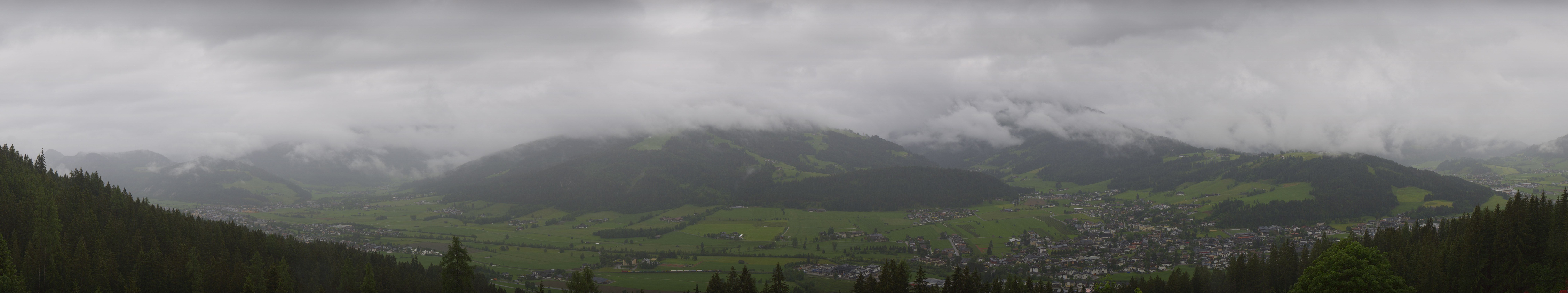 Archiv Foto Webcam Berggasthof Habersattgut: Panoramablick Altenmarkt