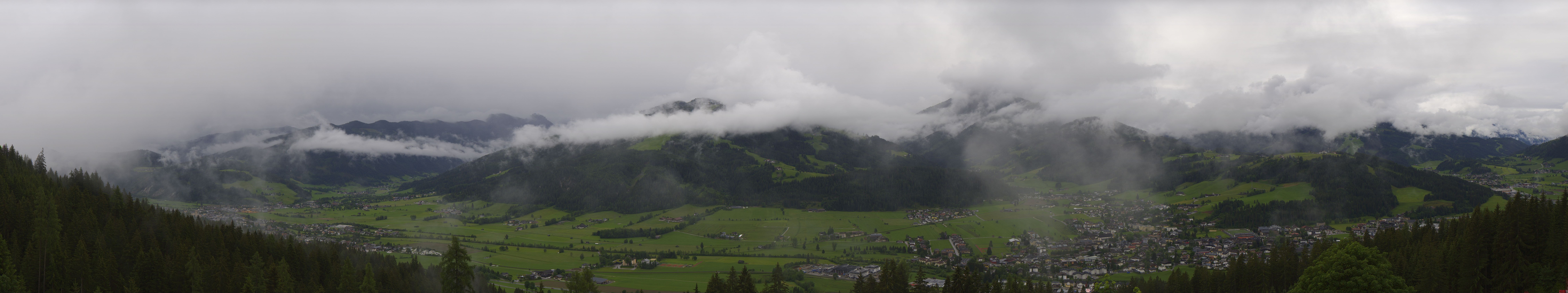 Archived image Webcam Enjoy the view from the 'Berggasthof Habersattgut' into the Enns valley
