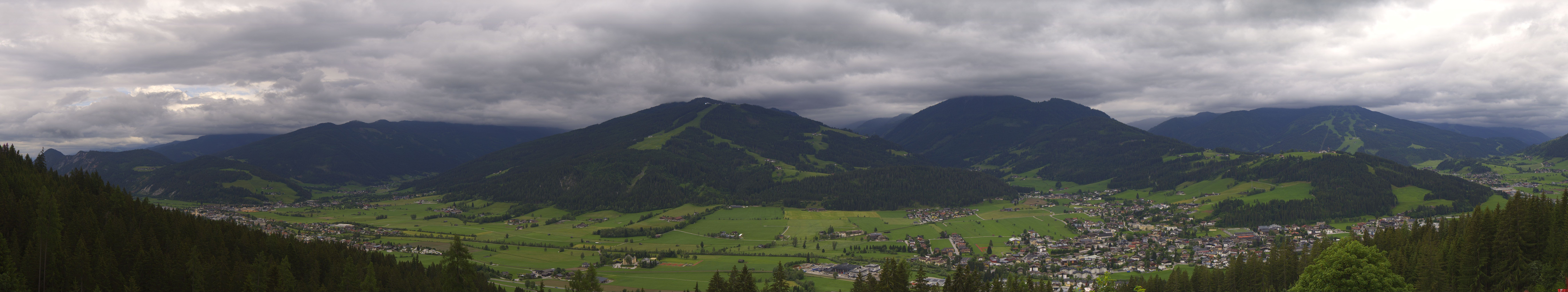 Archived image Webcam Enjoy the view from the 'Berggasthof Habersattgut' into the Enns valley