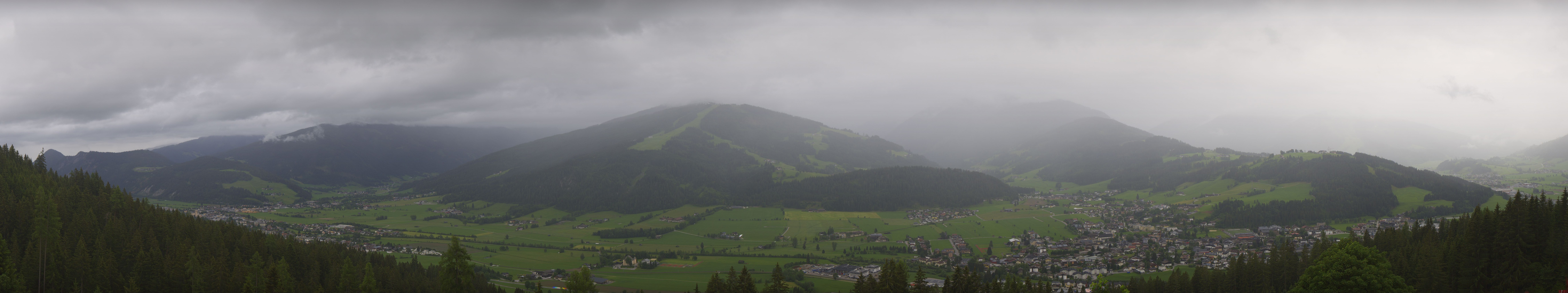 Archiv Foto Webcam Berggasthof Habersattgut: Panoramablick Altenmarkt