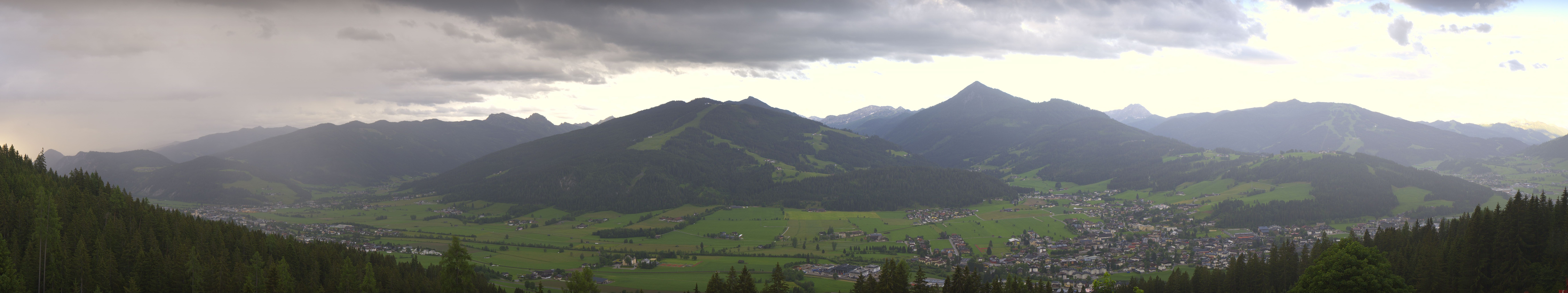 Archiv Foto Webcam Berggasthof Habersattgut: Panoramablick Altenmarkt