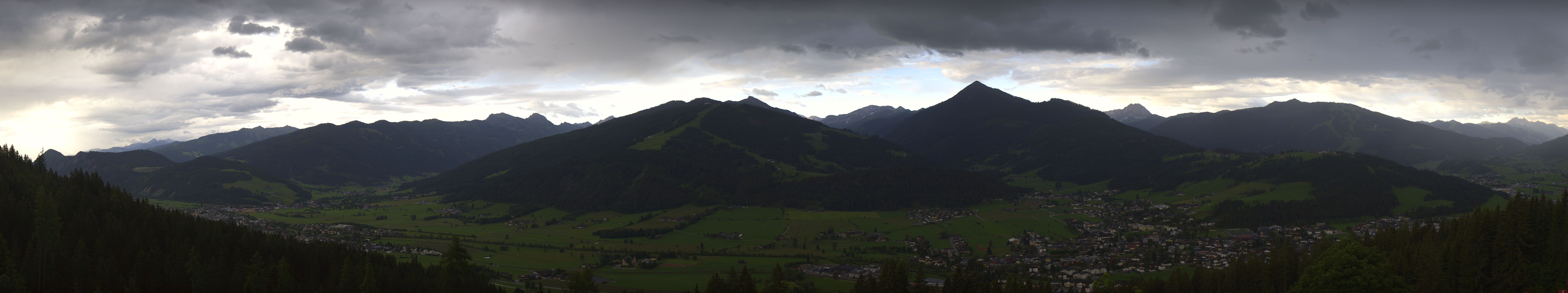 Archiv Foto Webcam Berggasthof Habersattgut: Panoramablick Altenmarkt
