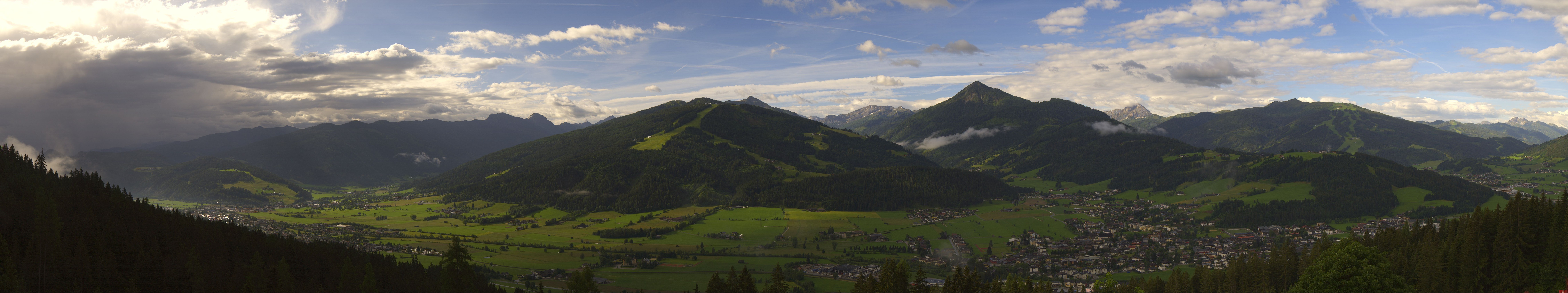 Archived image Webcam Enjoy the view from the 'Berggasthof Habersattgut' into the Enns valley