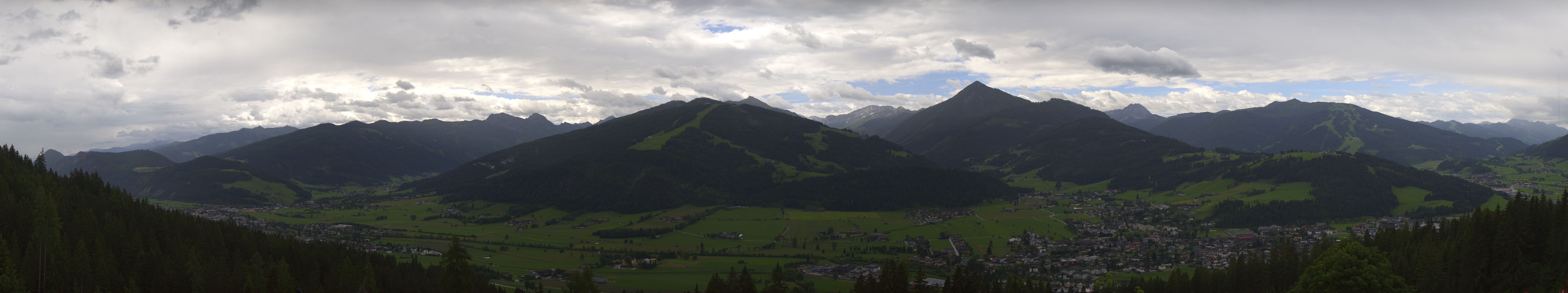 Archived image Webcam Enjoy the view from the 'Berggasthof Habersattgut' into the Enns valley