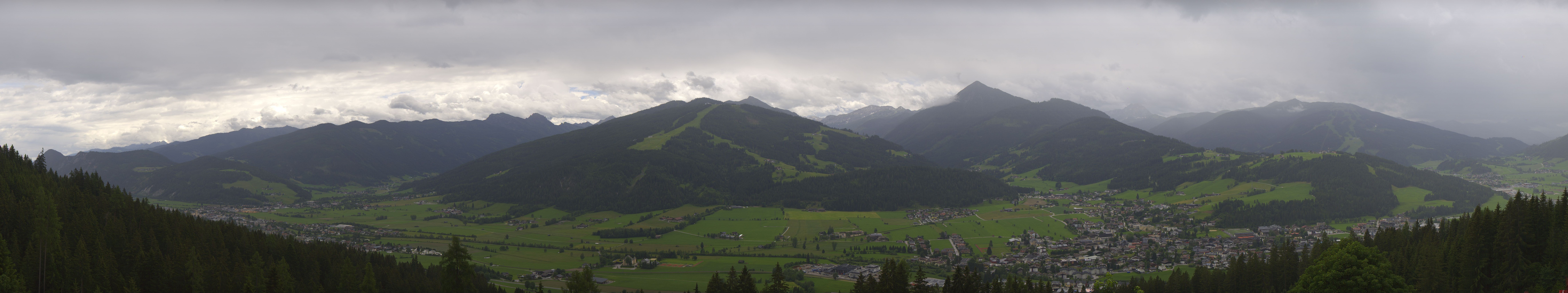 Archived image Webcam Enjoy the view from the 'Berggasthof Habersattgut' into the Enns valley