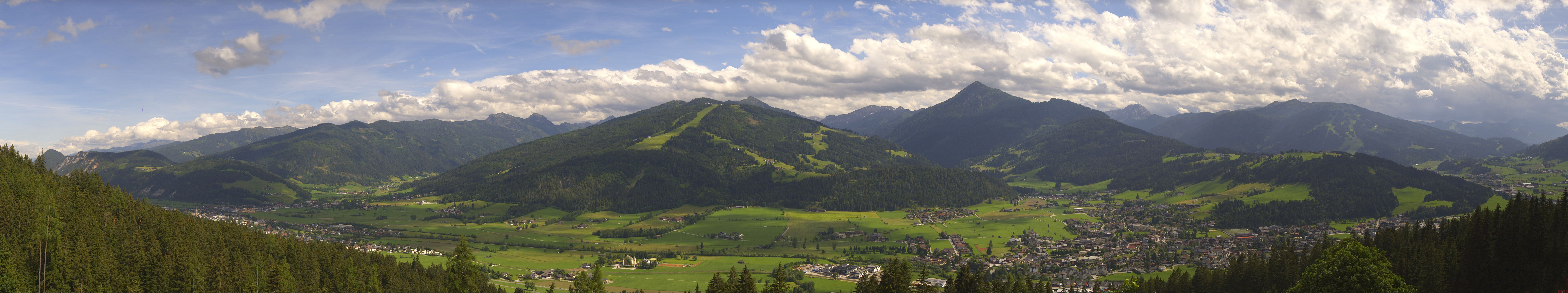 Archived image Webcam Enjoy the view from the 'Berggasthof Habersattgut' into the Enns valley