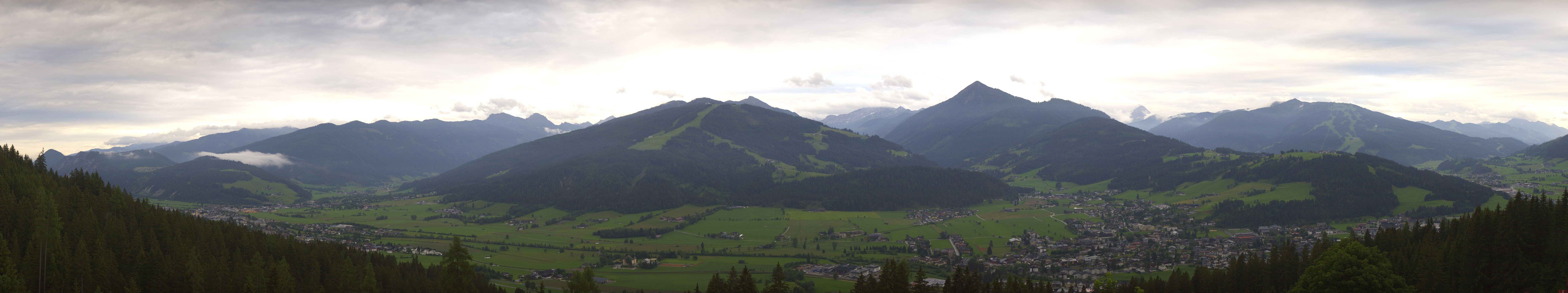 Archiv Foto Webcam Berggasthof Habersattgut: Panoramablick Altenmarkt